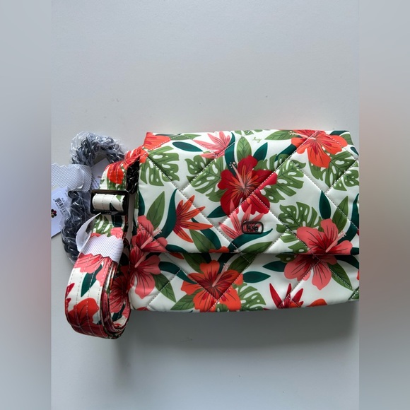 LUG PLIE CONVERTIBLE CROSSBODY LUSH LUAU NWT - Picture 3 of 8